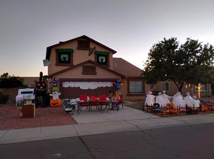 halloween house